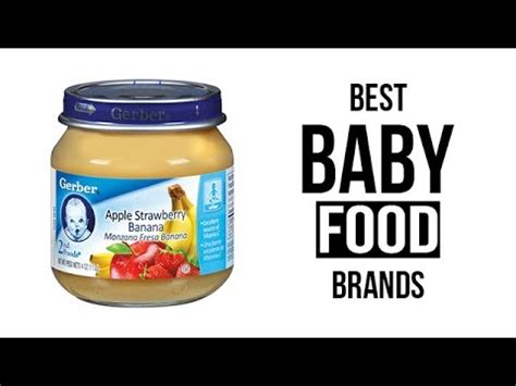 If there is no special reason to be concerned that your baby is at increased risk for food allergies, after a few first foods have been tolerated, you can start to introduce the more. Top 5 Best Baby Food Brands of 2017 - YouTube
