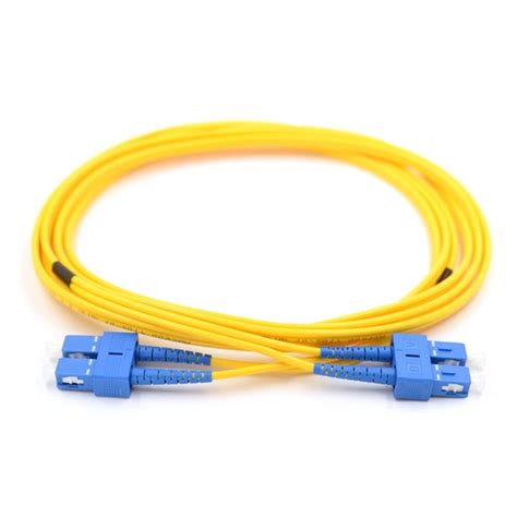 Sc To Sc Singlemode Fiber Patch Cable Os1 Infinity Cable Products