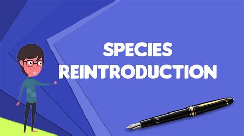 What Is Species Reintroduction Explain Species Reintroduction Define