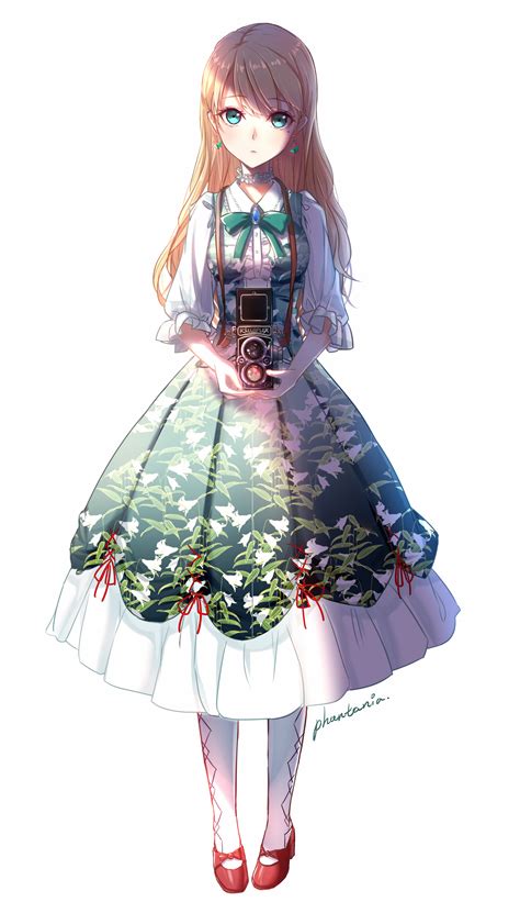 Anime Picture Original Phantania Long Hair Single Tall Image Blush 1500x2600 489979 En