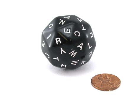 Schau dir unsere auswahl an letter dice an, um die tollsten einzigartigen oder spezialgefertigten handgemachten stücke aus unseren shops für spielzeug und . dLX 60-Sided Alphabet Dice - Choose Your Color | eBay