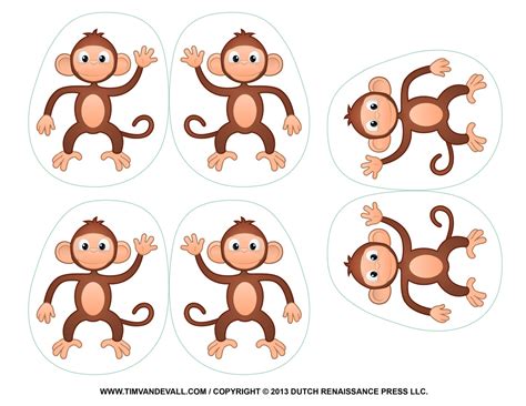 Five Little Monkeys Chanson