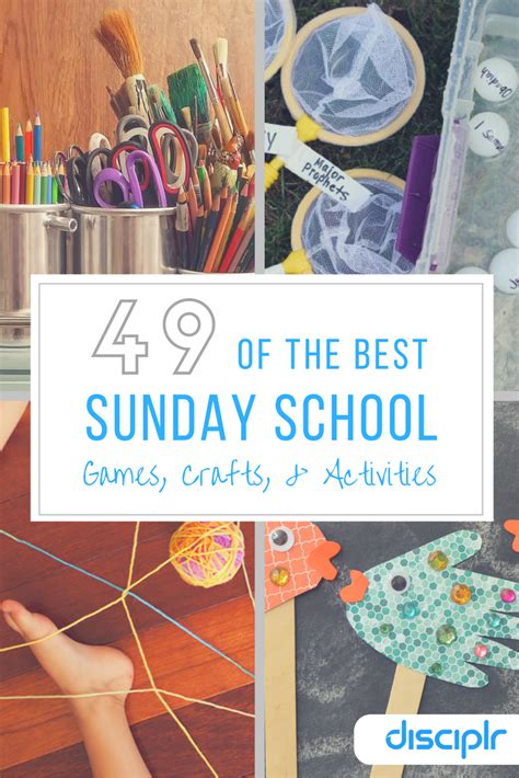 49 Of The Best Sunday School Games Crafts And Activities Artofit