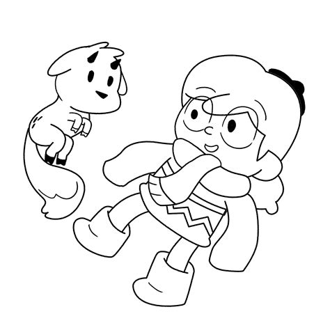 Hilda Coloring Pages Coloring Home