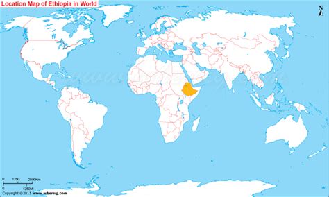 Where Is Ethiopia Where Is Ethiopia Located In The World Map