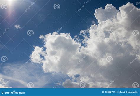Clouds And Skies In The Month Of September Stock Photo Image Of