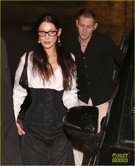 Bella Hadid & Boyfriend Marc Kalman Enjoy a Romantic Night Out in Rome