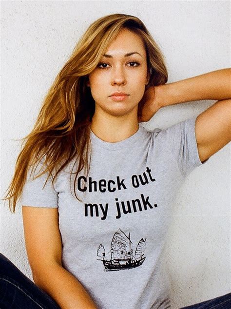 Check Out My Junk Womens Humor Tee