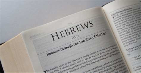 Hebrews - Complete Bible Book Chapters and Summary - New International