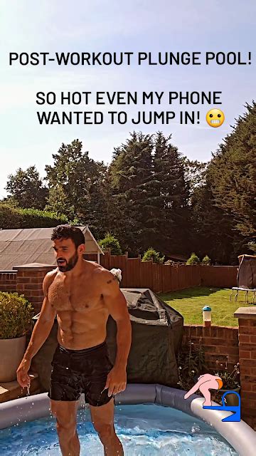 Hollyoaks Off The Charts Davood Ghadami Shirtless On Insta Story