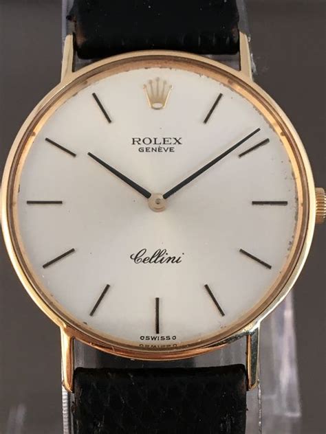 Rolex Cellini Geneva Gold Mens Wristwatch Around The 1980s Catawiki