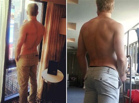 Trevor Donovan Showing His Muscle Ass Naked Male Celebrities