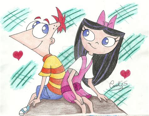 Phineas And Isabella By Carolgs On Deviantart