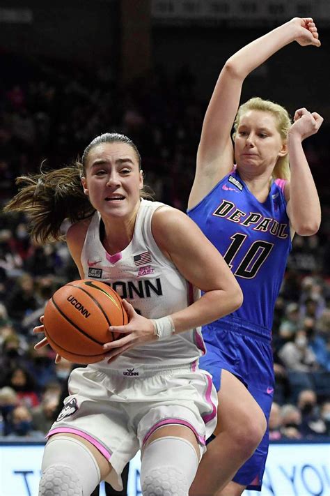 A Star For Uconn On Defense Nika M Hl Is Working On Her Offense