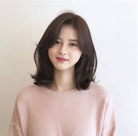 korean mid length hairstyle 2020 pinmomstuff