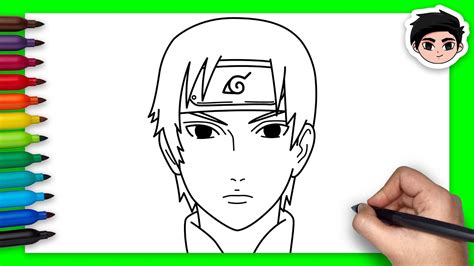 How To Draw Sai Naruto Easy Step By Step Youtube