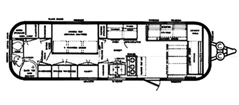 Floor Plans For Airstream Travel Trailers Floorplans Click