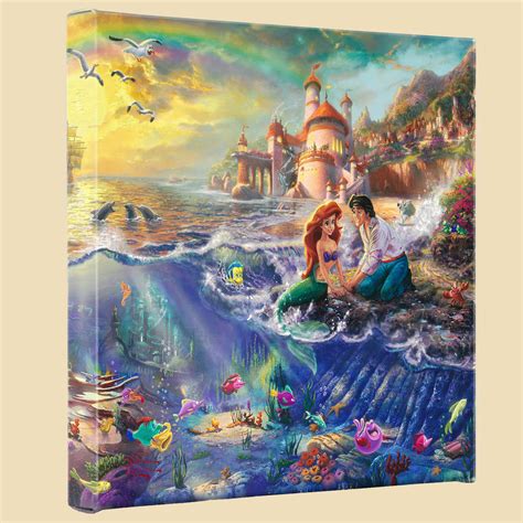 Thomas Kinkade Disney Dreams Collection Little Mermaid New Ebay