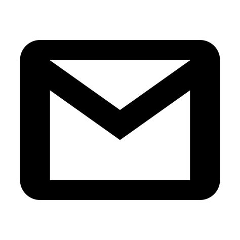 Gmail Logo Black Png Images And Photos Finder