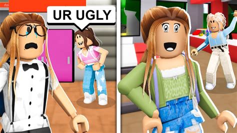 BULLIED GIRL BECAME POPULAR ROBLOX BROOKHAVEN RP YouTube