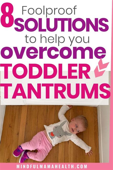 How To Deal With Temper Tantrums In Toddlers 8 Simple Hacks