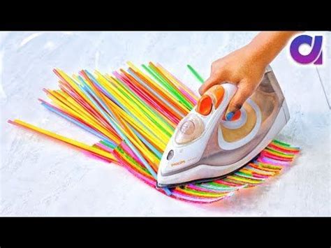 Super Cool Drinking Straws Crafts Ideas Best Out Of Waste
