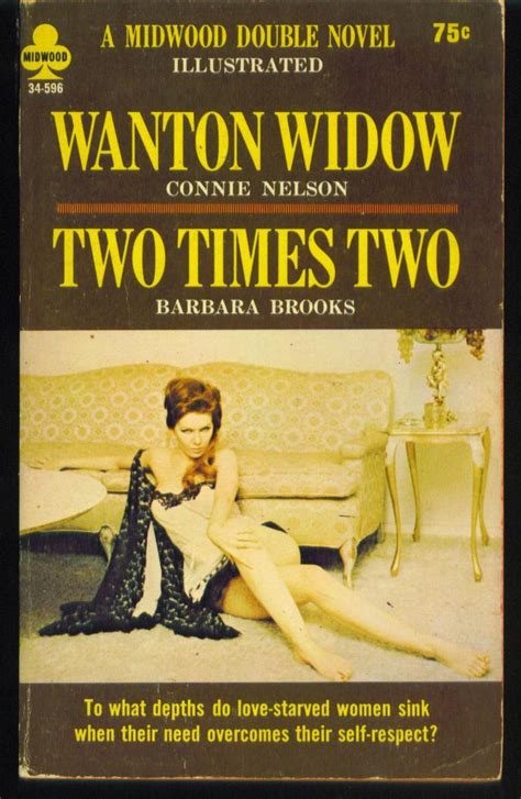 wanton widow and two times two par nelson connie and barbara brooks very good wraps 1966