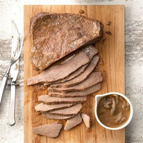 The best brisket recipes on yummly | cowboy brisket, blackened braised brisket, ruthieg's roast beef brisket. Slow-Cooked Beef Brisket Recipe | Taste of Home