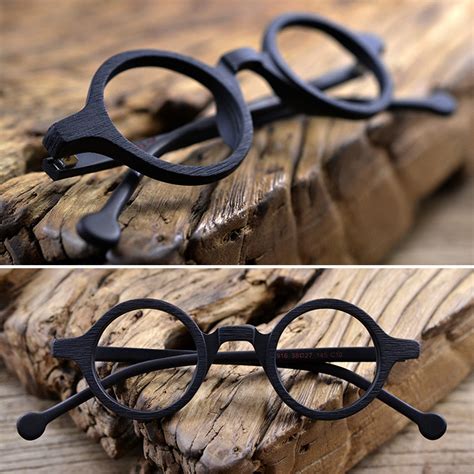 38mm retro style small round eyeglass frames acetate rx able spectacles glasses ebay