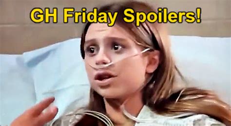 General Hospital Spoilers Friday November 10 Olivia Rescues Ned