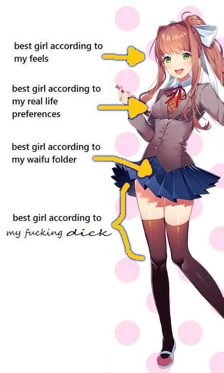 Best Girl Just Monika Rddlc