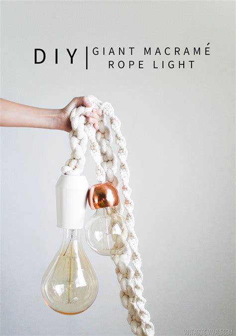 19 Creative Diy Projects Featuring Rope