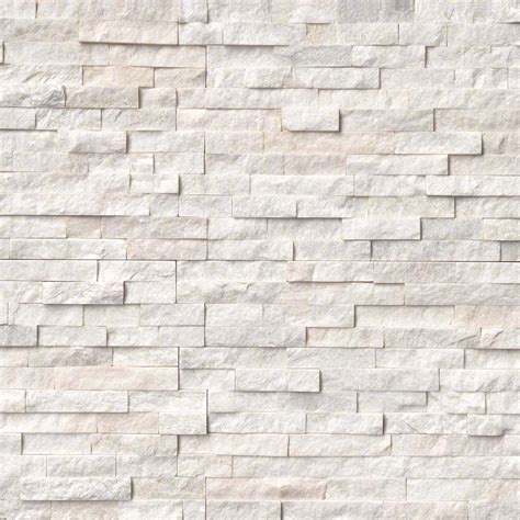 Artic White Ledger Stone 6x24 Floors Usa