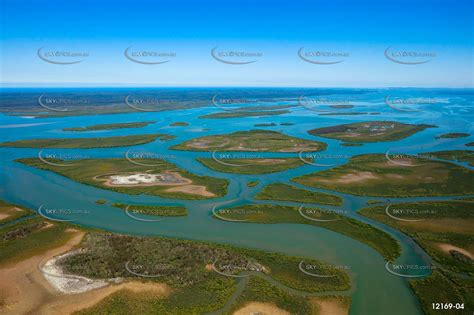 great sandy strait aerial photography