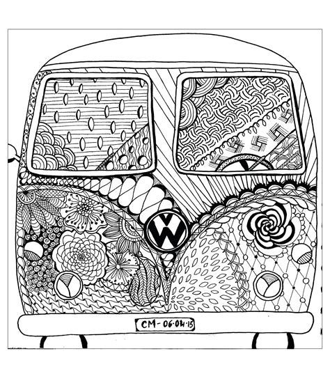 Vw Bus Line Drawing At Explore Collection Of Vw