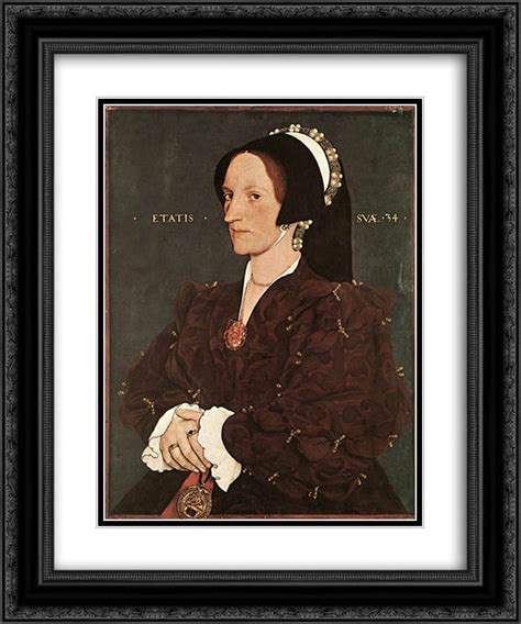Hans Holbein The Younger 2x Matted 20x24 Black Ornate Framed Art Print