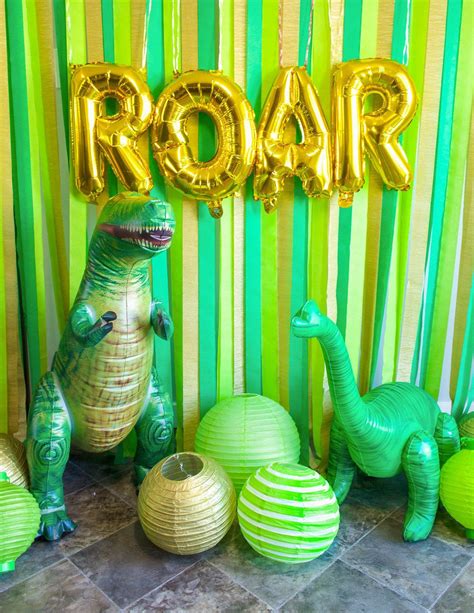 Dinosaur Themed Birthday Party Games