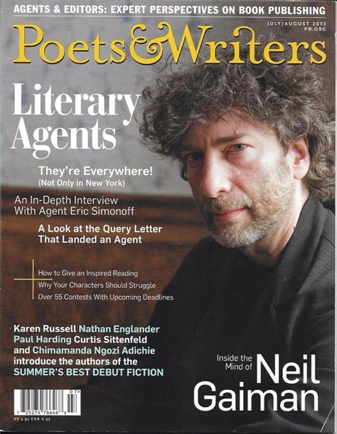 Jeff herman's guide to publishers, editors and literary agents. Poets And Writers Magazine Neil Gaiman Literary Agents ...