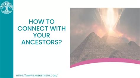 Ppt How Do You Connect With Your Spiritual Ancestors Powerpoint