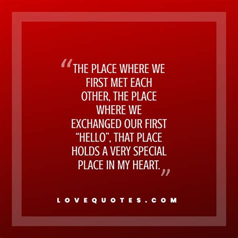 A Very Special Place Love Quotes