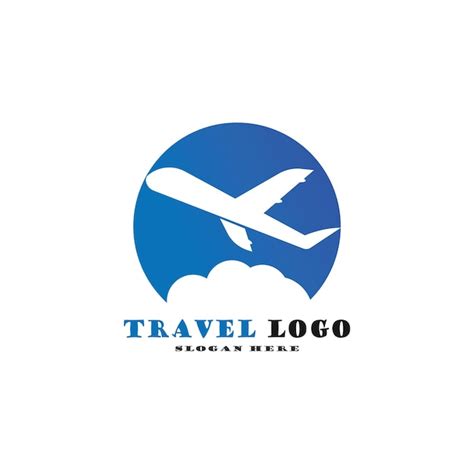 Premium Vector Travel Logo Holidays Tourism Business Trip Company