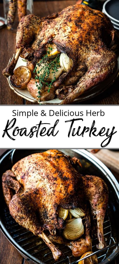 simple lemon and herb roasted thanksgiving turkey recipe artofit