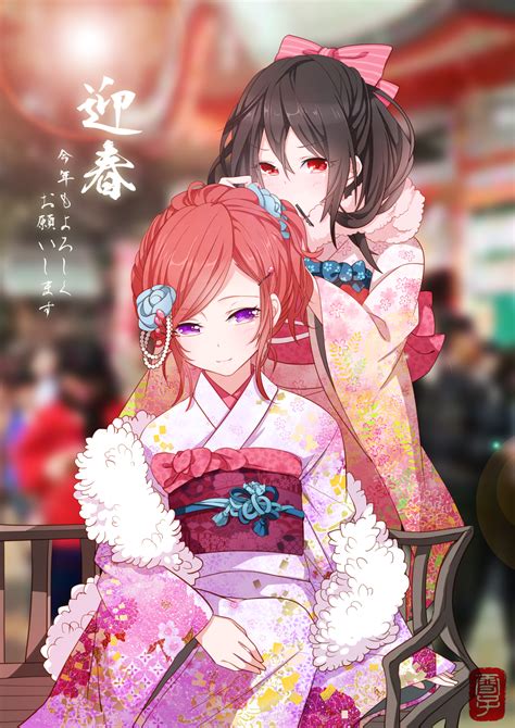 Beautiful Anime Girls In Kimonos I Wanna Wear A Kimono