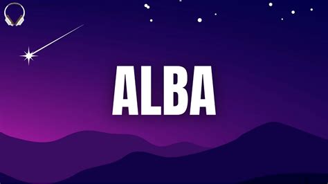 Am Alba Letra Lyrics Youtube