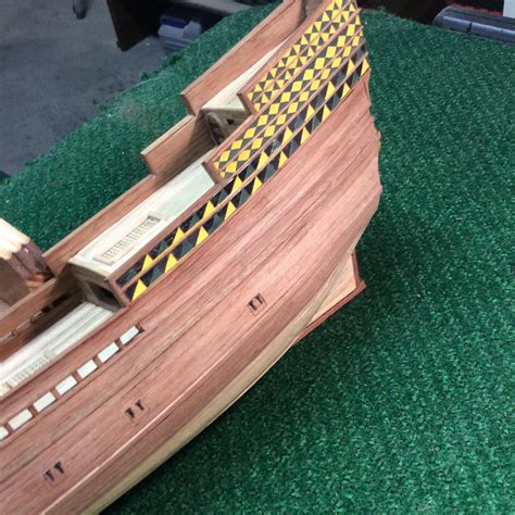 A Fully Rigged Model Shipways Confederacy Wood Ship Model Kits