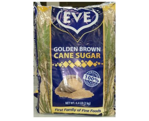 Eve Golden Cane Sugar2kg 44lb • Store To Door Jamaica