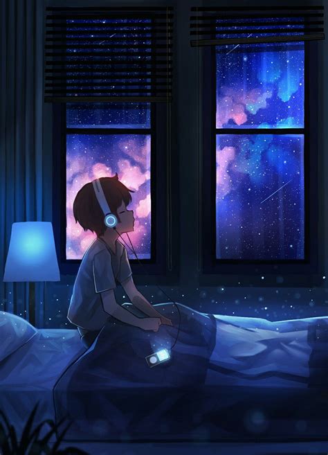 Chill Anime Boy Wallpapers Wallpaper Cave