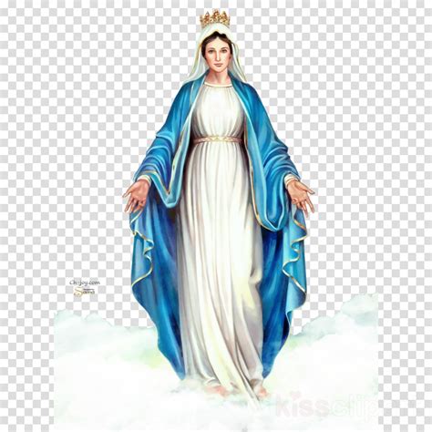 Virgin Mary Png Immaculate Conception Clip Art Transparent Cartoon