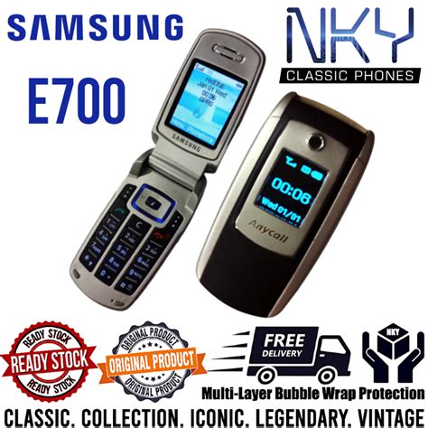 Samsung E700 Very Rare Samsung Flip Phone Best Elderly Phone Nky