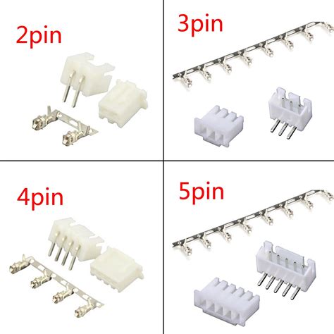 10 Jst Xh 2 54mm 4 Pin Connector Jst 2 5 Female Connector 2 Pin 2